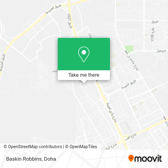 Baskin Robbins map