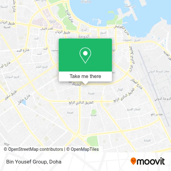 Bin Yousef Group map