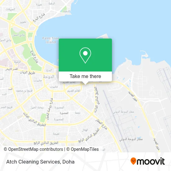 Atch Cleaning Services map
