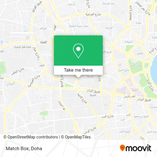 Match Box map