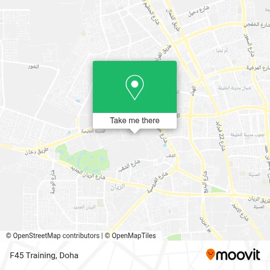 F45 Training map