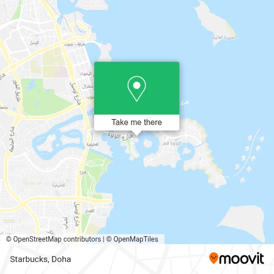 Starbucks map