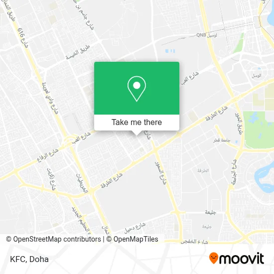 KFC map