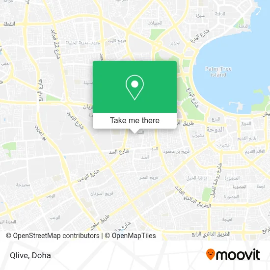 Qlive map