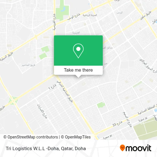 Tri Logistics W.L.L -Doha, Qatar map