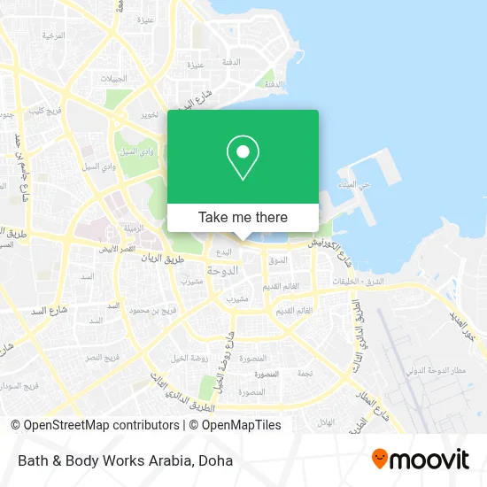 Bath & Body Works Arabia map