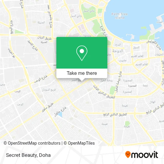 Secret Beauty map