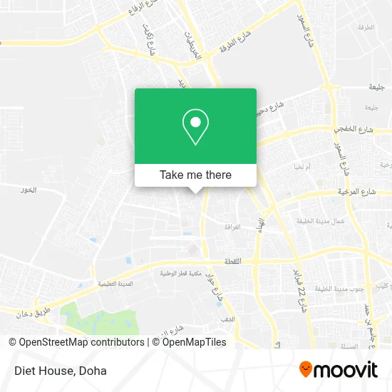 Diet House map