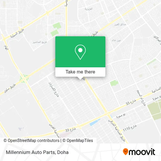 Millennium Auto Parts map