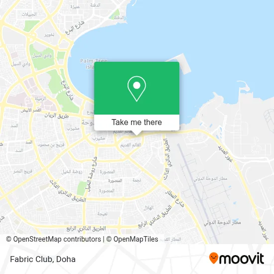 Fabric Club map