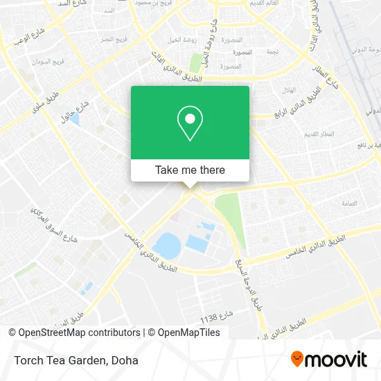 Torch Tea Garden map