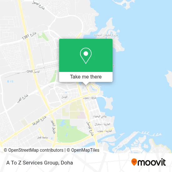 A To Z Services Group map
