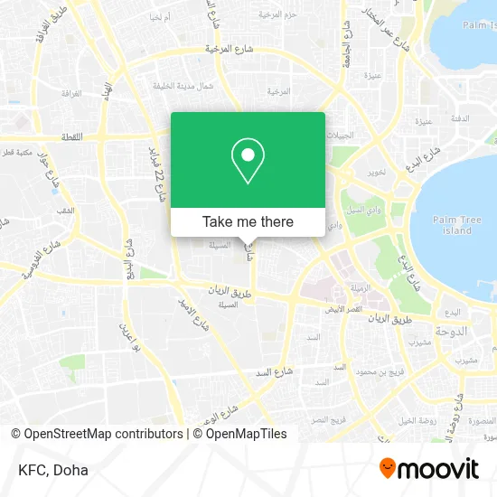 KFC map