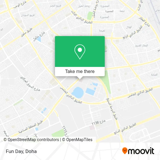 Fun Day map