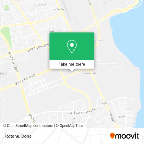 Rotana map