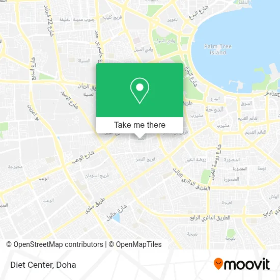 Diet Center map