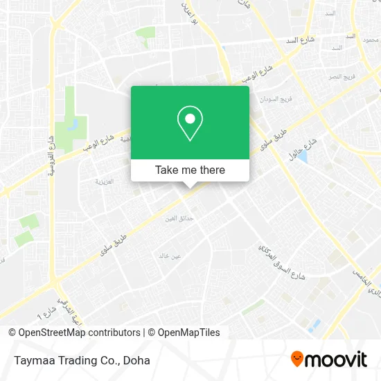 Taymaa Trading Co. map