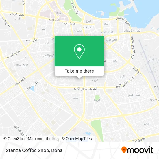 Stanza Coffee Shop map