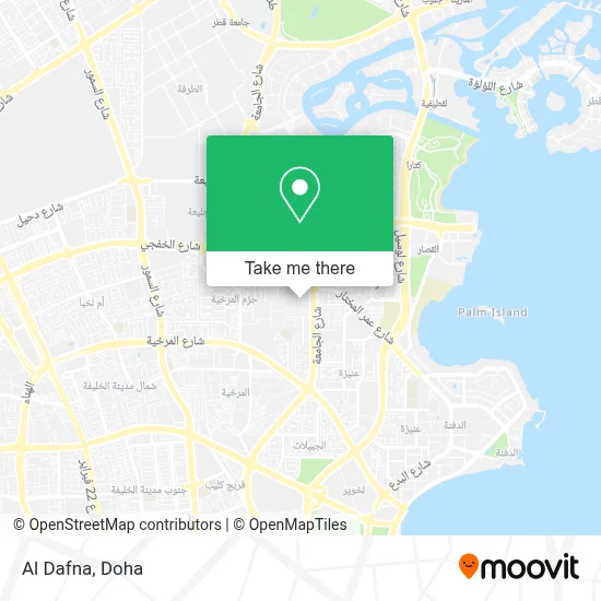 Al Dafna map