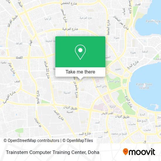 Trainstem Computer Training Center map