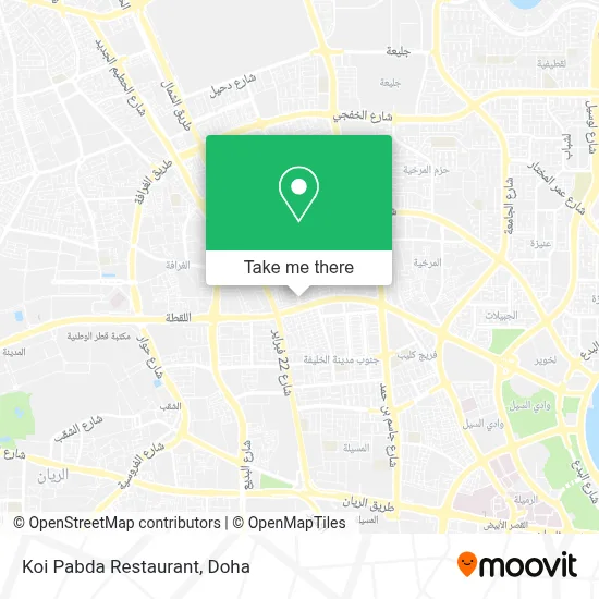 Koi Pabda Restaurant map