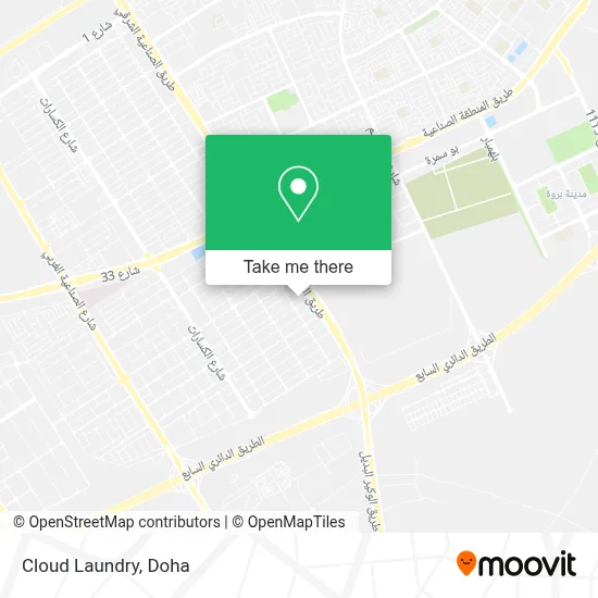 Cloud Laundry map