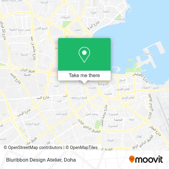 Bluribbon Design Atelier map