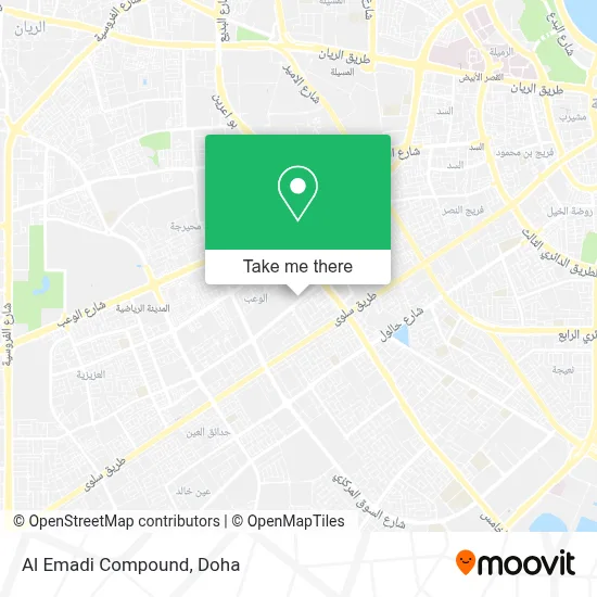 Al Emadi Compound map