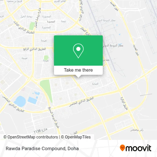 Rawda Paradise Compound map