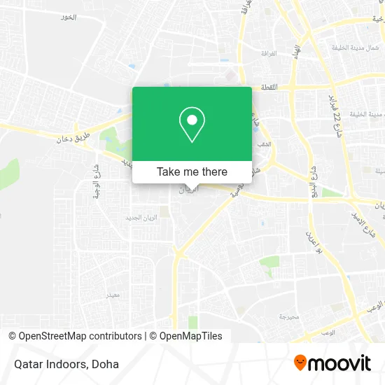 Qatar Indoors map