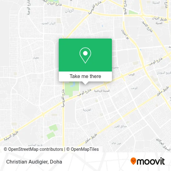 Christian Audigier map