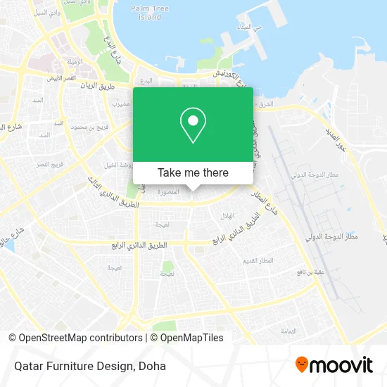 Qatar Furniture Design map