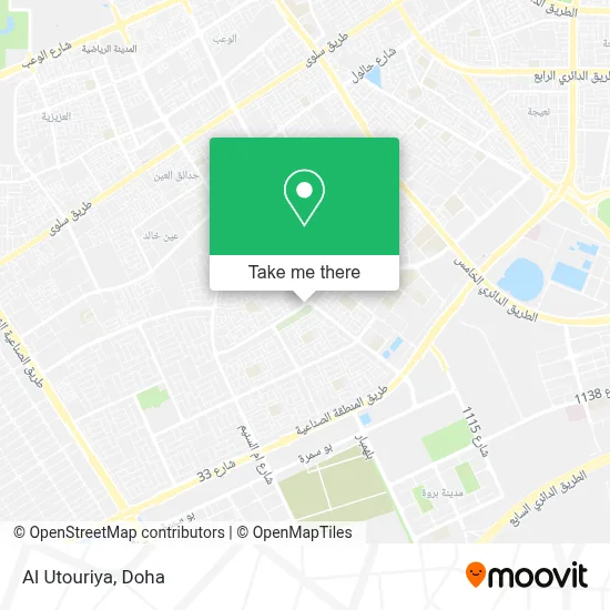Al Utouriya map