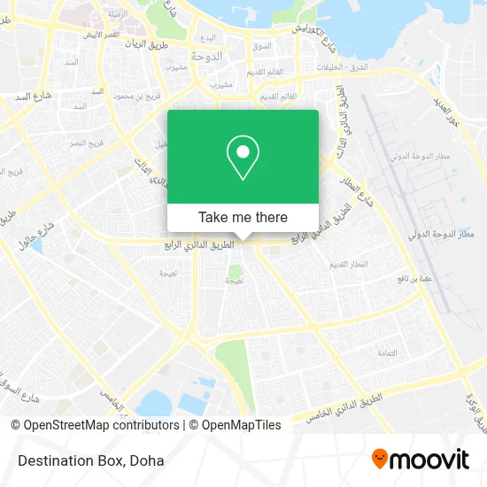 Destination Box map