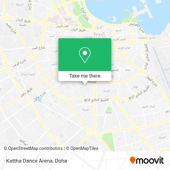 Kattha Dance Arena map
