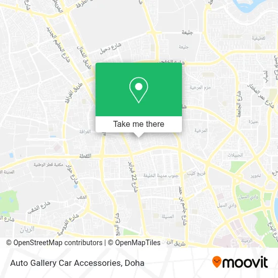 Auto Gallery Car Accessories map