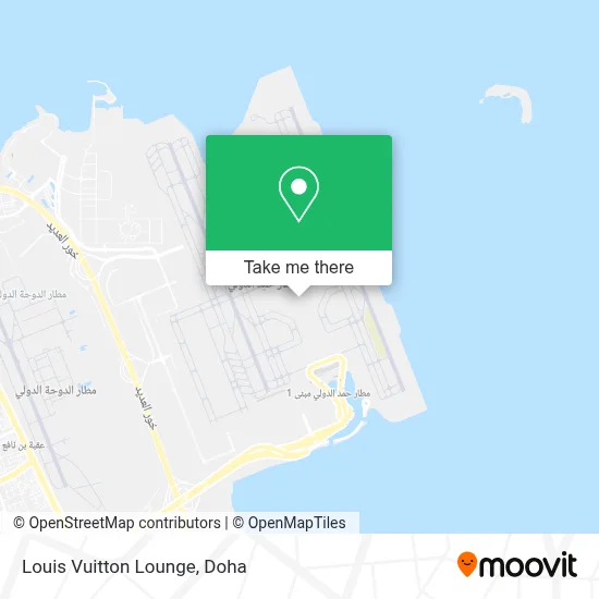 Louis Vuitton Lounge map