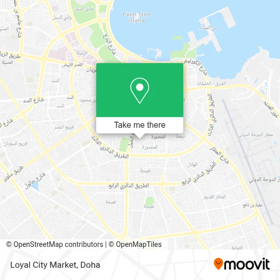 Loyal City Market map