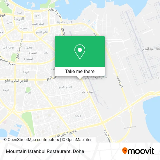 Mountain Istanbul Restaurant map
