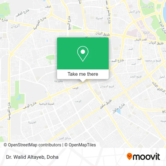 Dr. Walid Altayeb map
