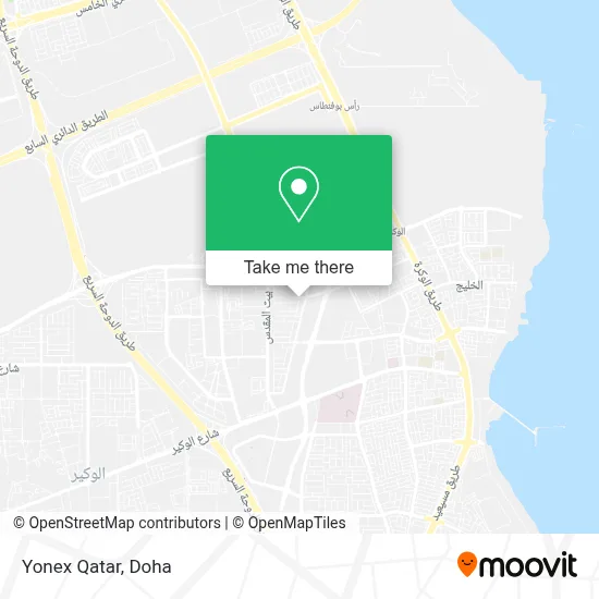 Yonex Qatar map