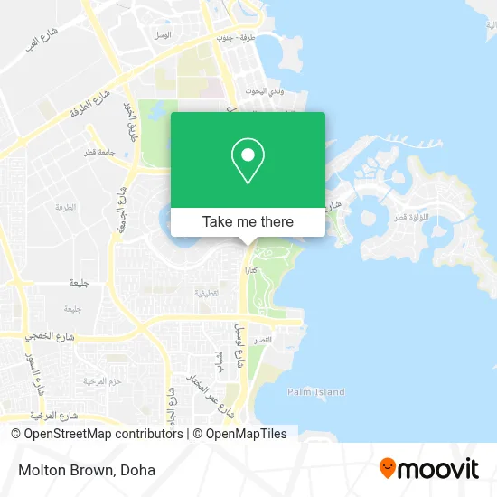 Molton Brown map