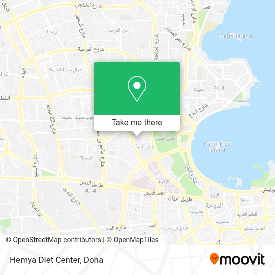 Hemya Diet Center map