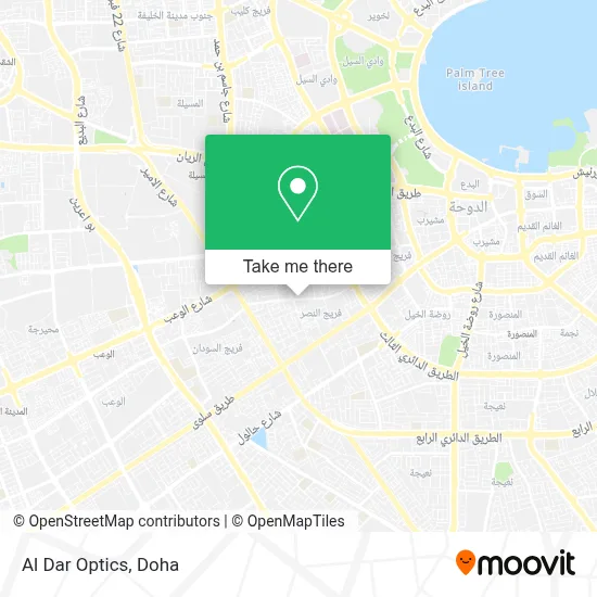 Al Dar Optics map