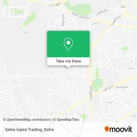 Seble Injera Trading map