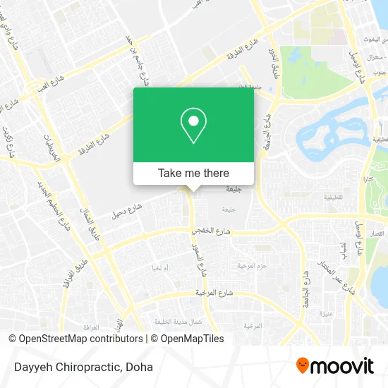 Dayyeh Chiropractic map