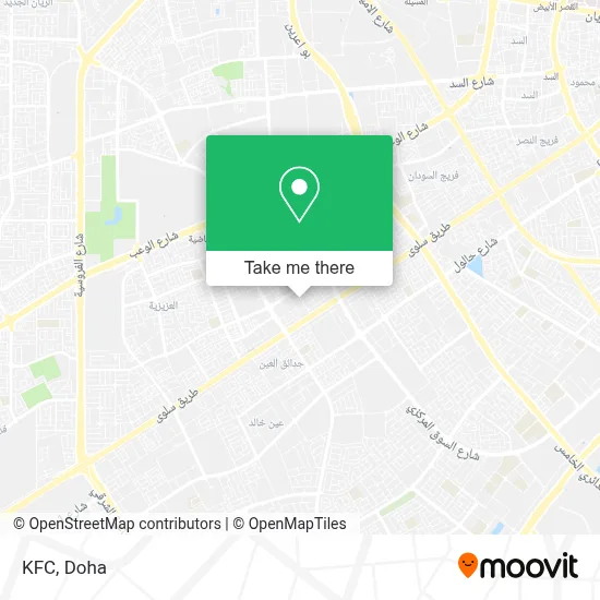 KFC map