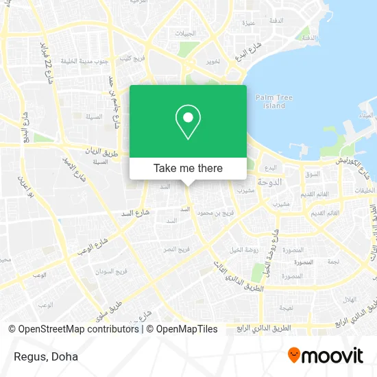 Regus map