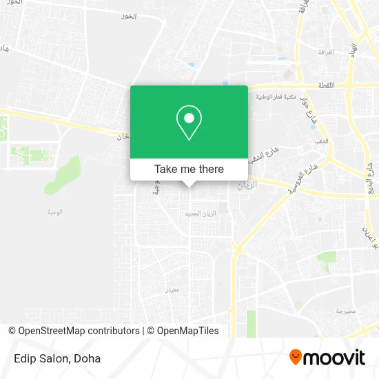Edip Salon map