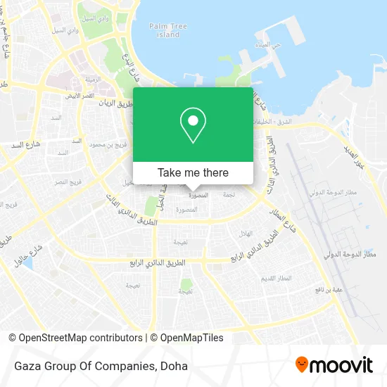Gaza Group Of Companies map